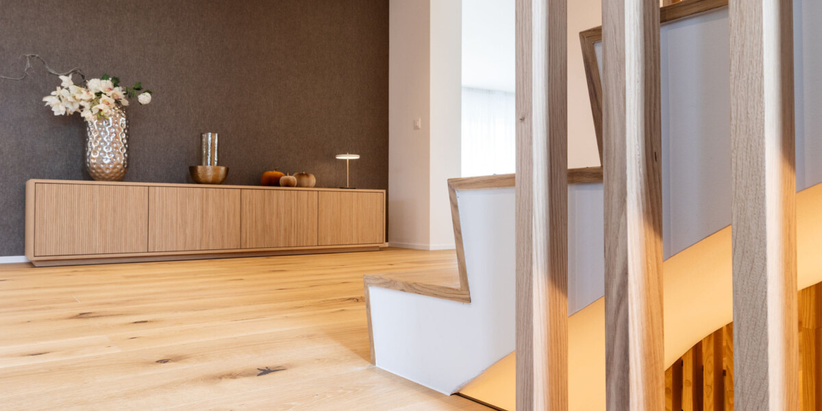 Parketttreppe Eiche Landhausdiele Huber AG